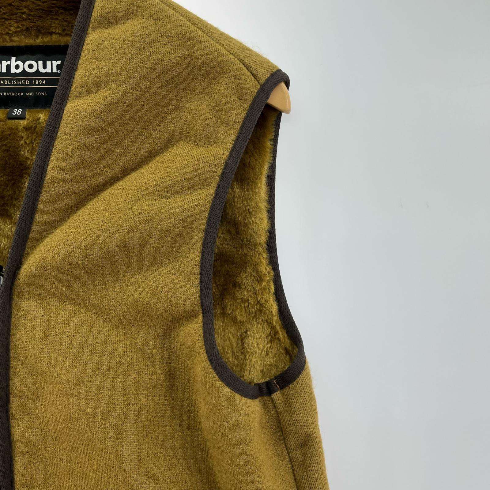 ジャケット WARM PILE WAISTCOAT LINER（38） 38 ブラウン