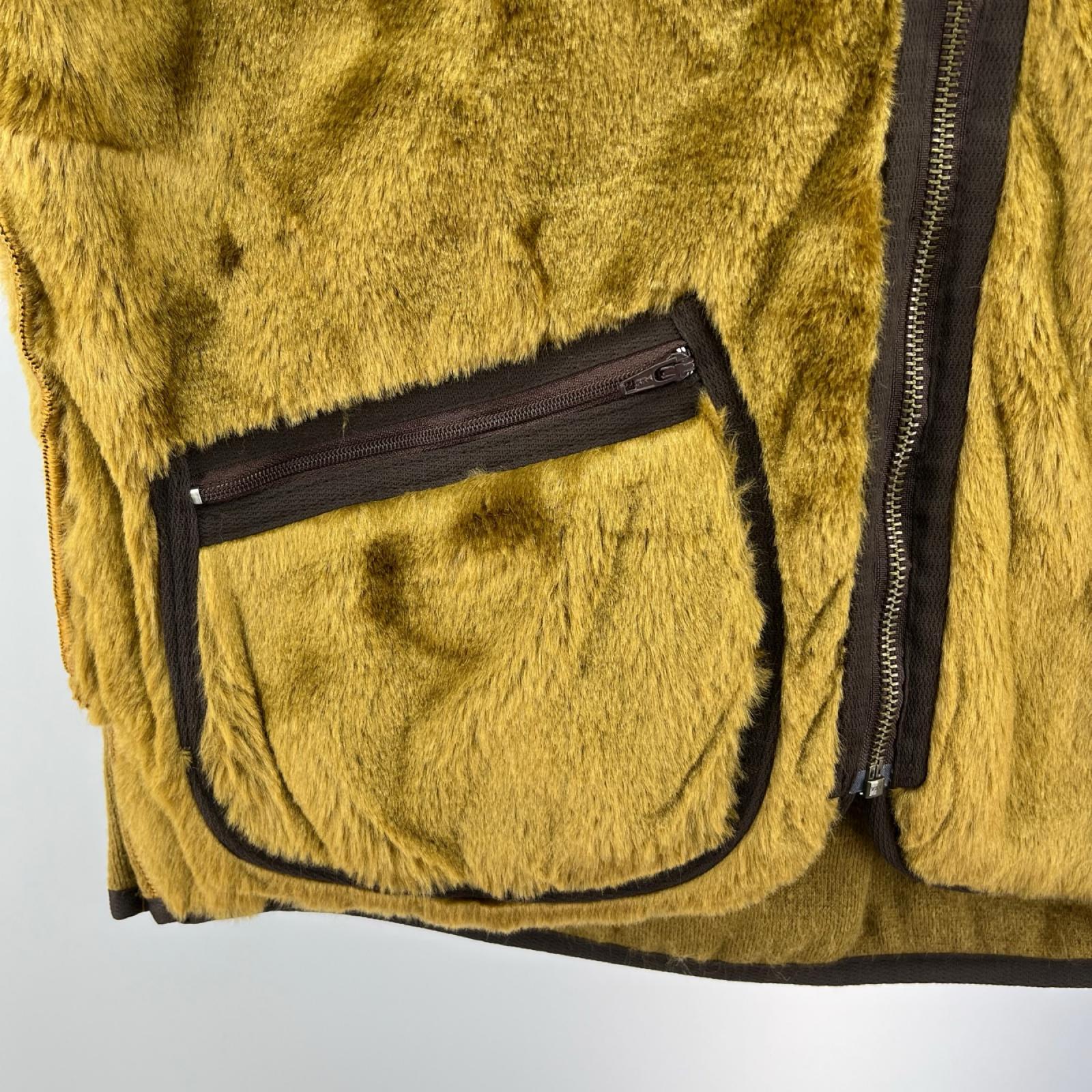 ジャケット WARM PILE WAISTCOAT LINER（38） 38 ブラウン