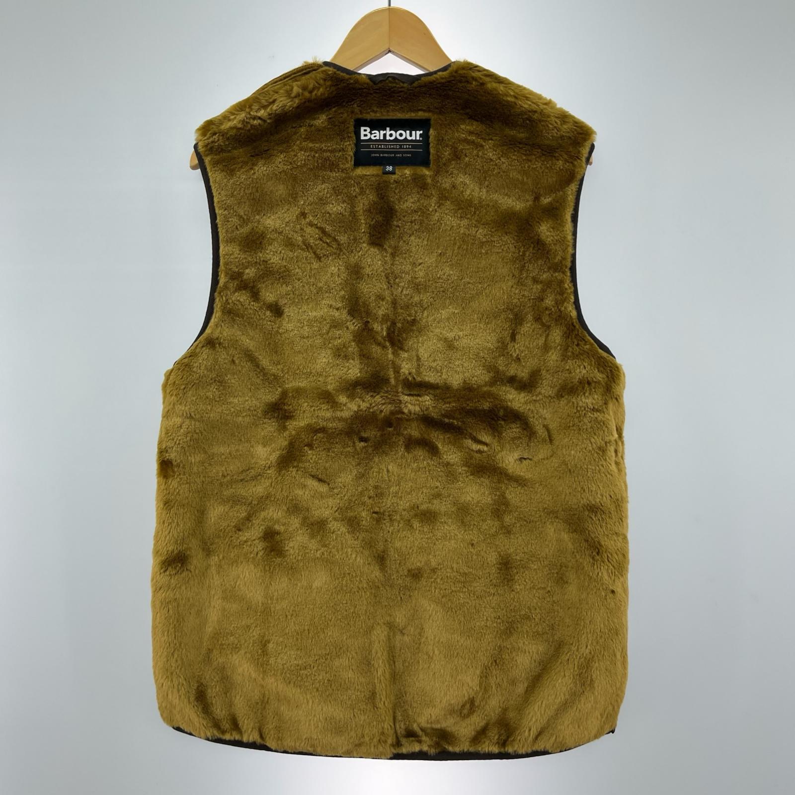 ジャケット WARM PILE WAISTCOAT LINER（38） 38 ブラウン