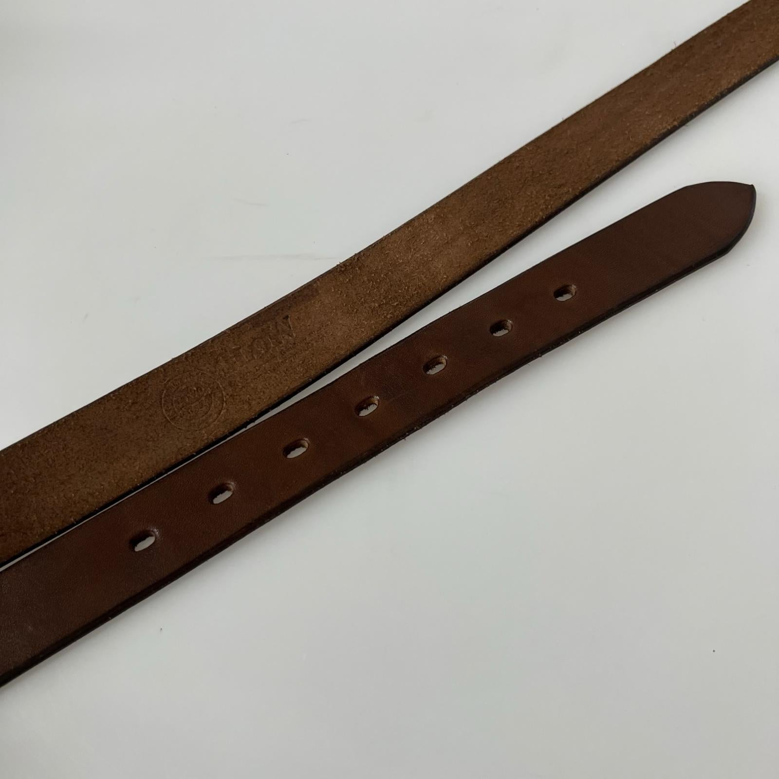 その他アクセサリー ﾚｻﾞｰﾍﾞﾙﾄ M ブラウン