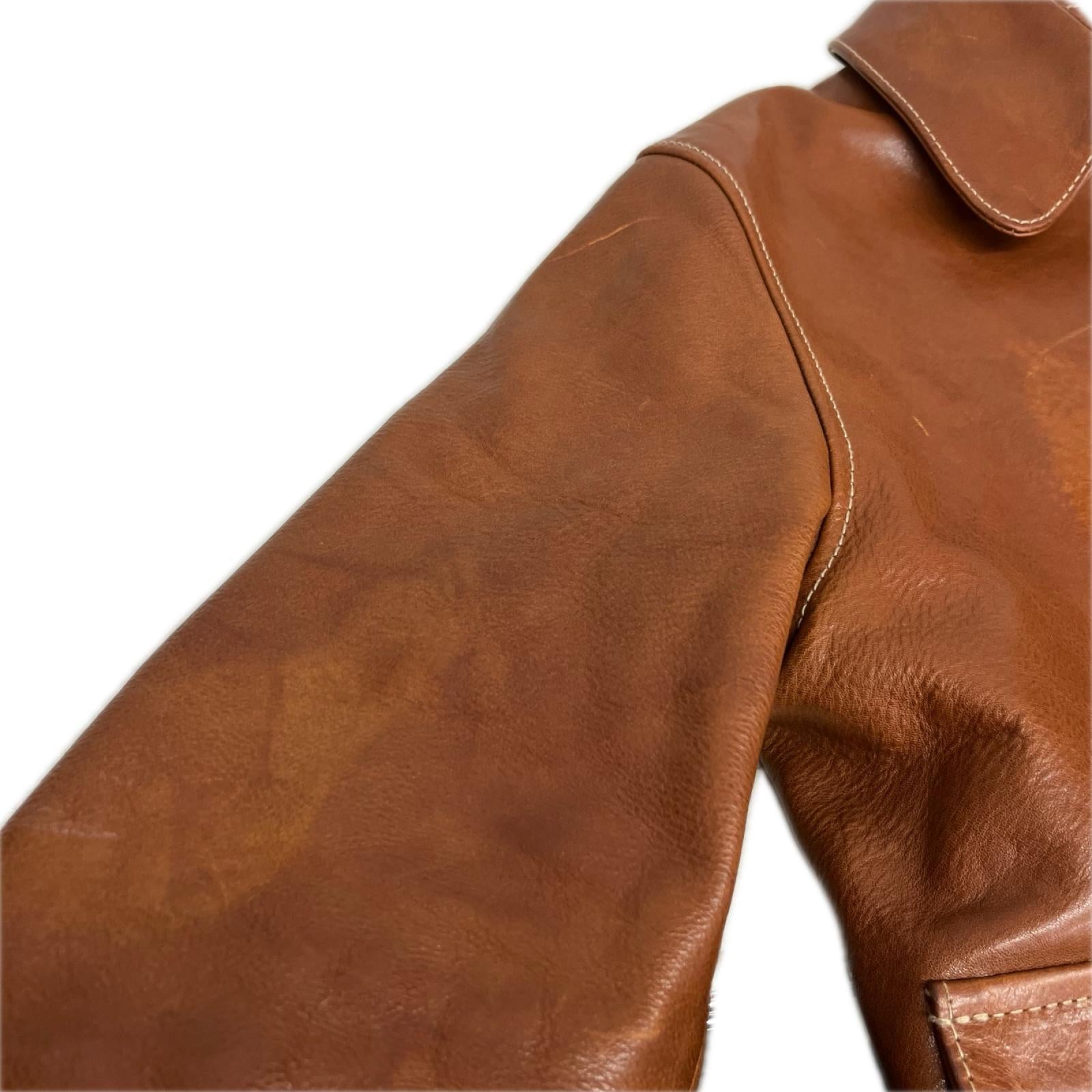 レザージャケット MUSHMANS INDIANA Style Leather Jacket