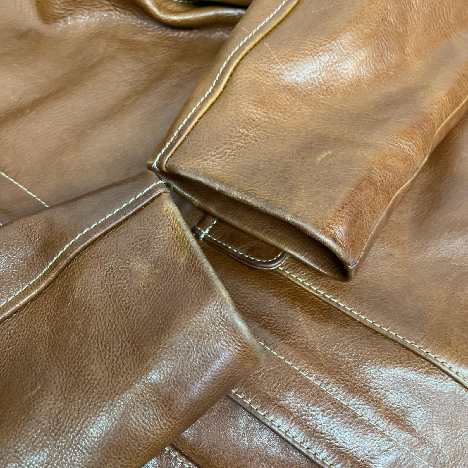 レザージャケット MUSHMANS INDIANA Style Leather Jacket