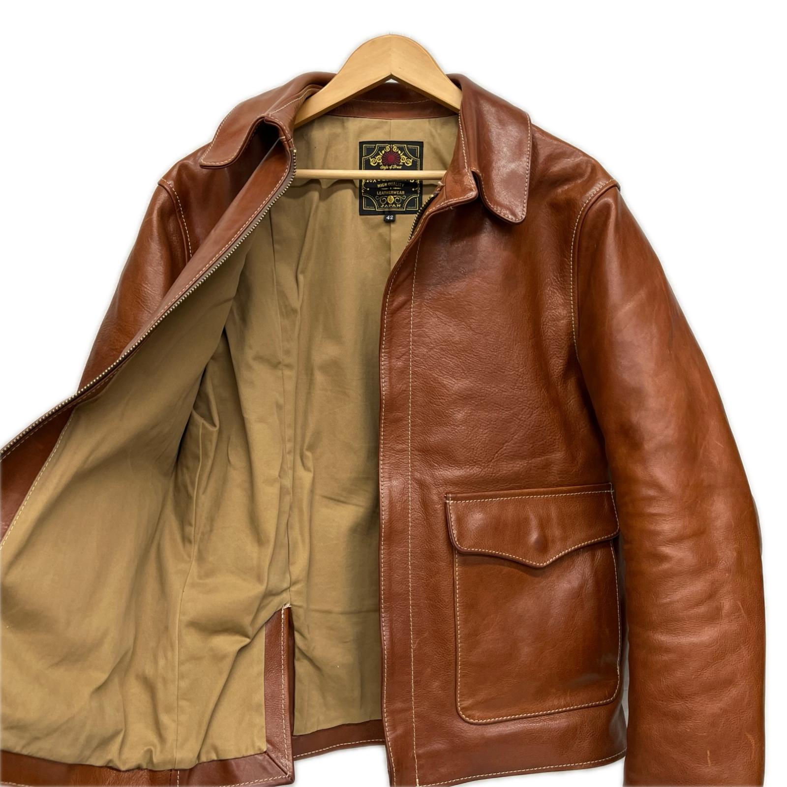 レザージャケット MUSHMANS INDIANA Style Leather Jacket