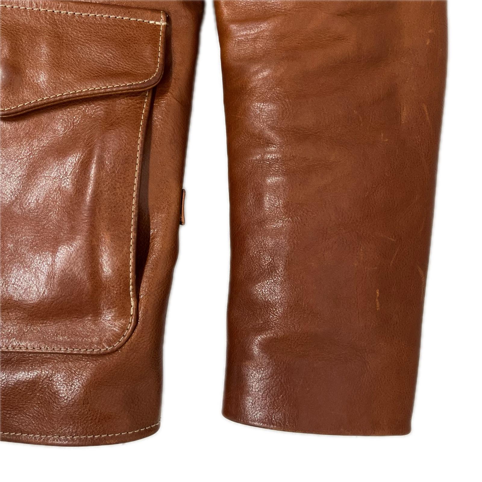 レザージャケット MUSHMANS INDIANA Style Leather Jacket