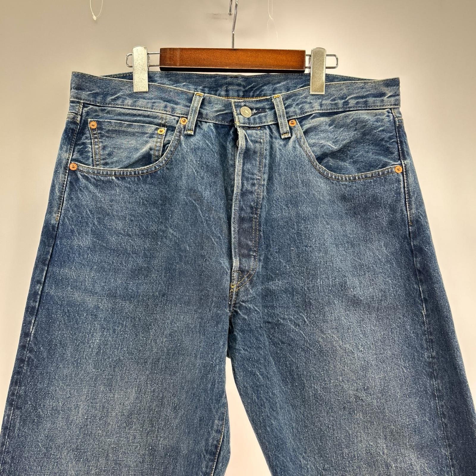 デニムパンツ A COMPLETE UNKNOWN 55モデル 501XX W34 34 ブルー