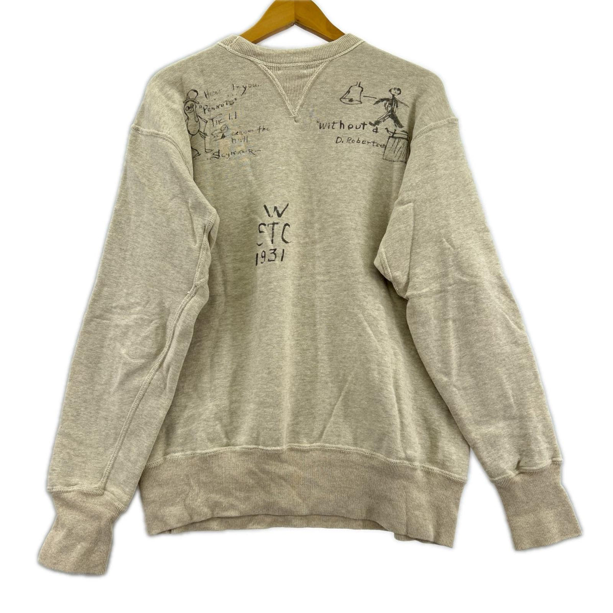 スウェット Lot.403 PATSY フリーダムスリーブ スウェット (42) 42 ベージュ