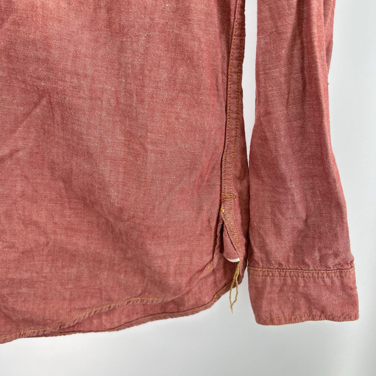 長袖シャツ SKID ROW RED CHAMBRAY SHIRT (16) 2333002 レッド