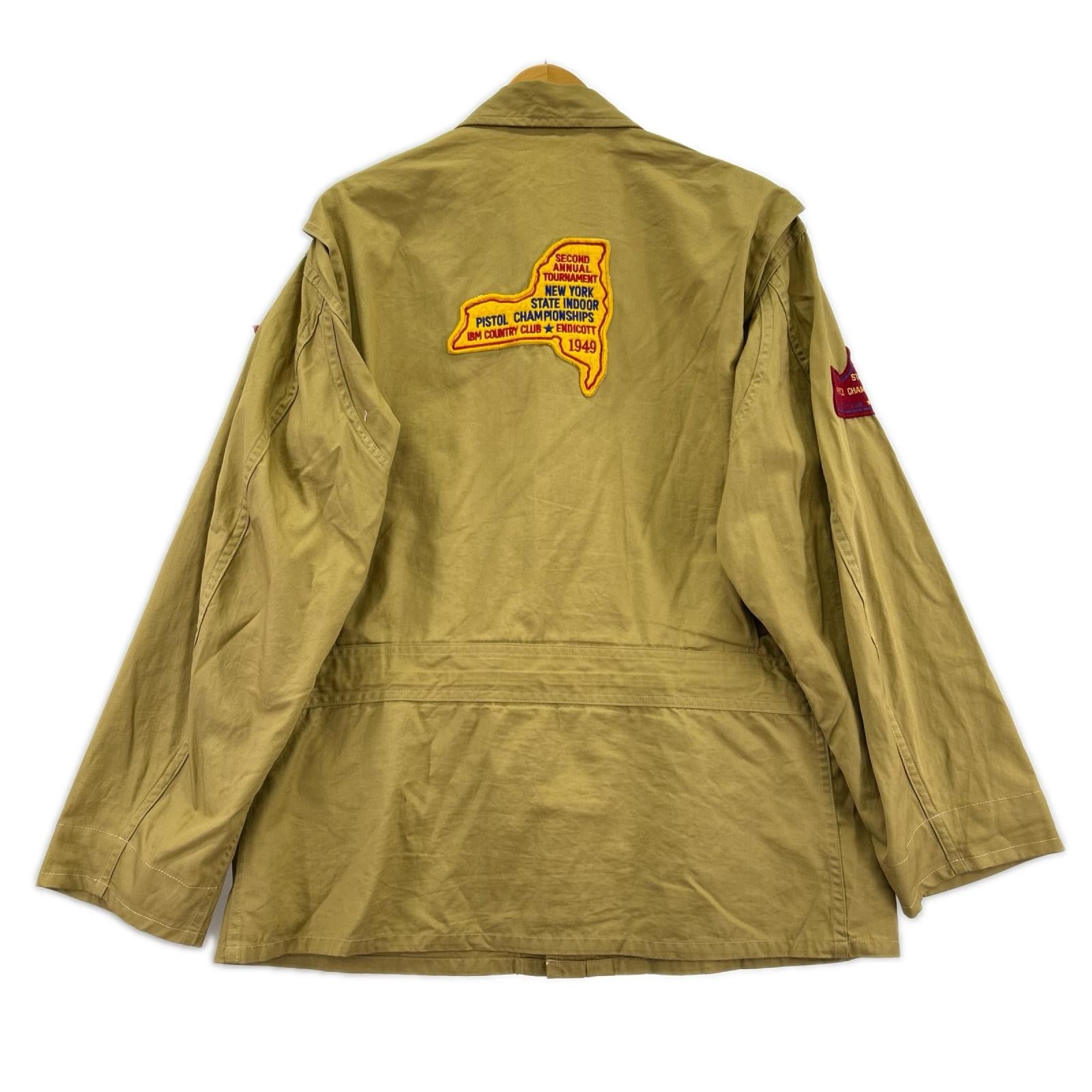 ジャケット M-421a JKT USMCR M-421A (40) VMF322 40 ブラウン