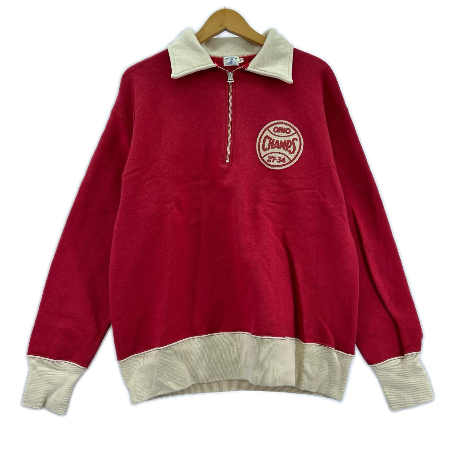 スウェット 直営店限定 RECO SPORTING GOODS (42) 赤 42 レッド