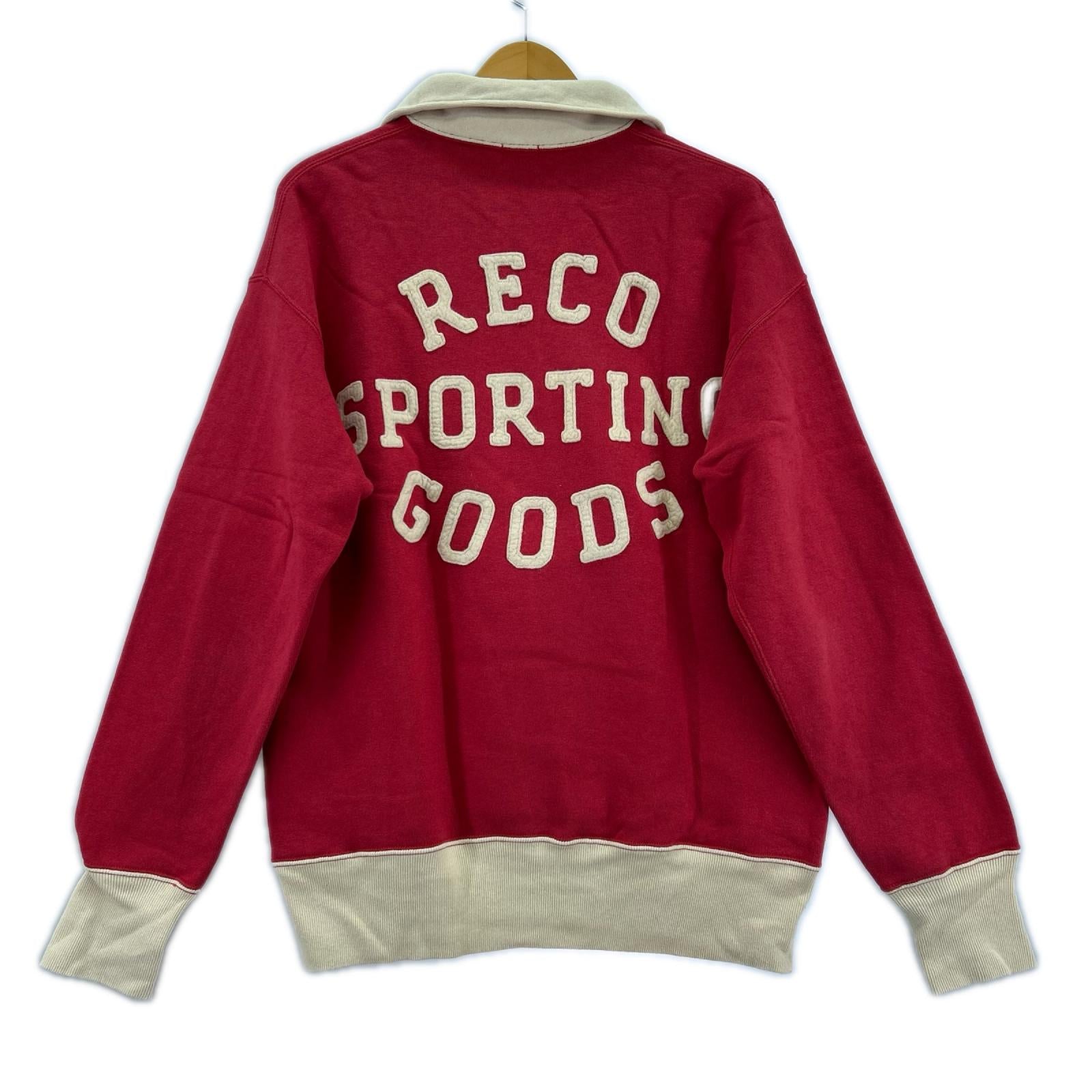 スウェット 直営店限定 RECO SPORTING GOODS (42) 赤 42 レッド