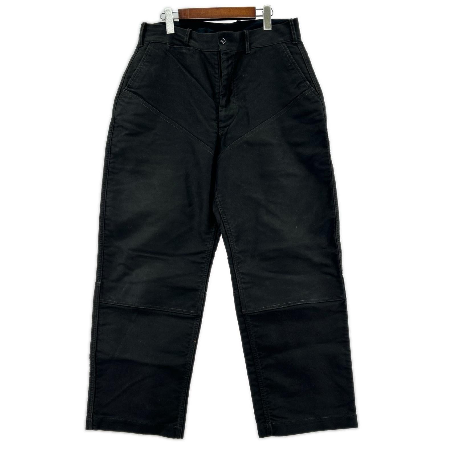 パンツ FORESTRY BUBO ダブルニーパンツ (W35) 黒 34 ブラック