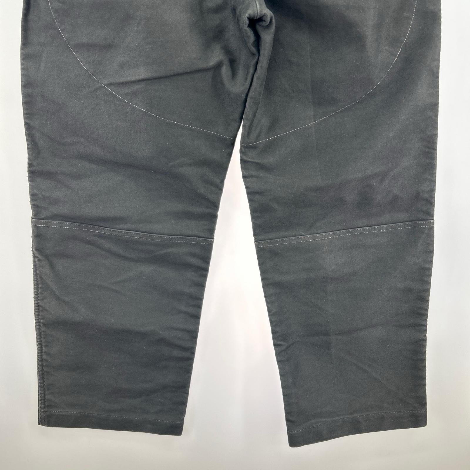 パンツ FORESTRY BUBO ダブルニーパンツ (W35) 黒 34 ブラック
