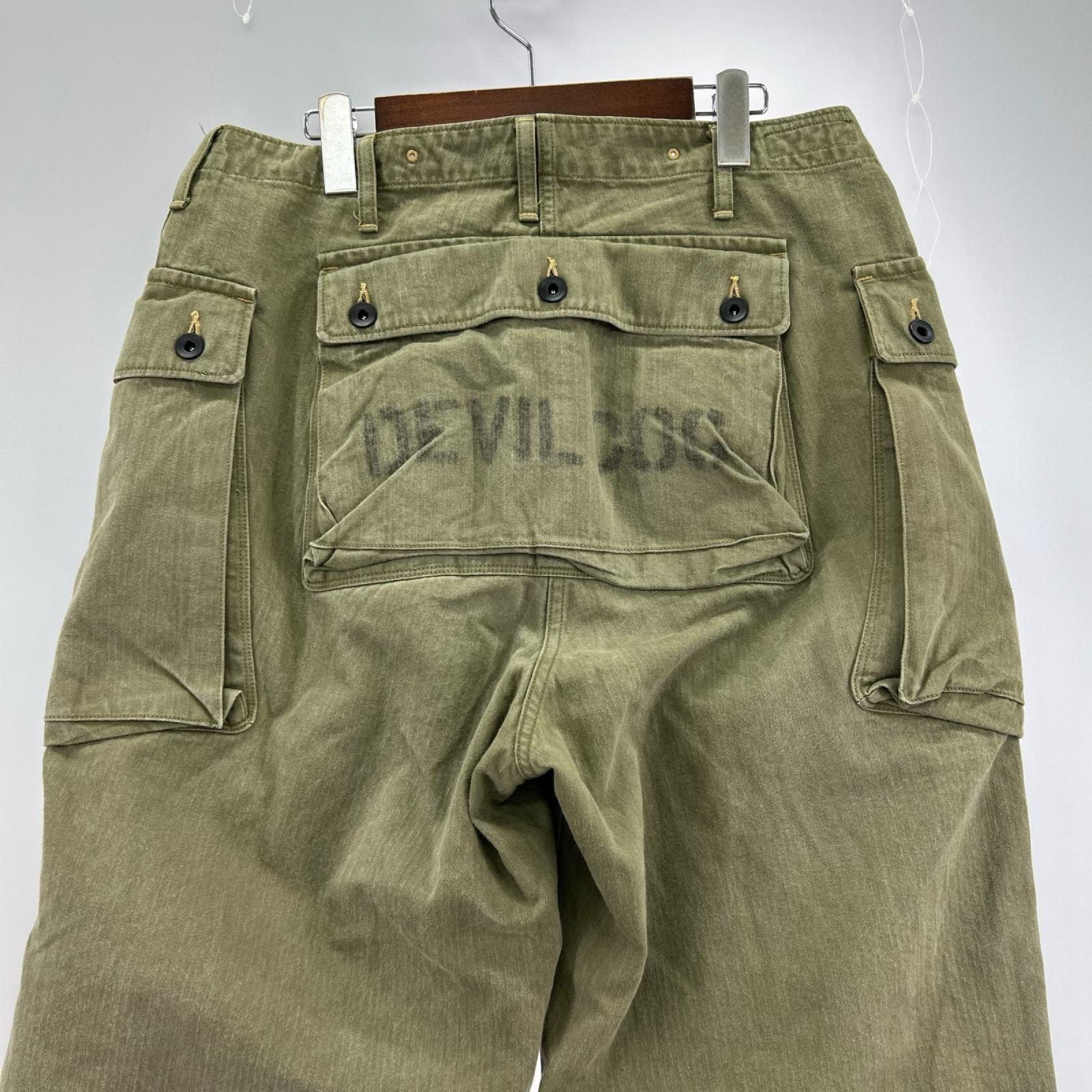 パンツ U.S.M.C DEVIL DOG M-1944TROUSERS 2222009 34 カーキ