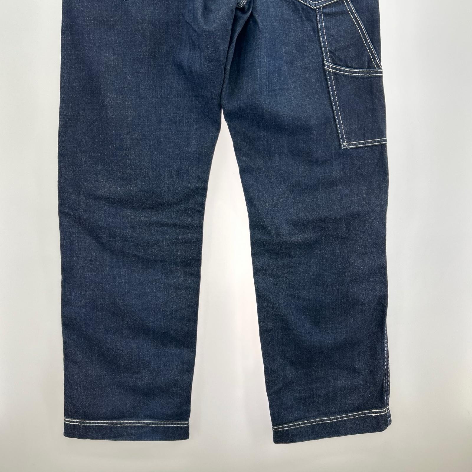 デニムパンツ DERRICKMAN OVERSLLS (W33) 2312004 32 ネイビー