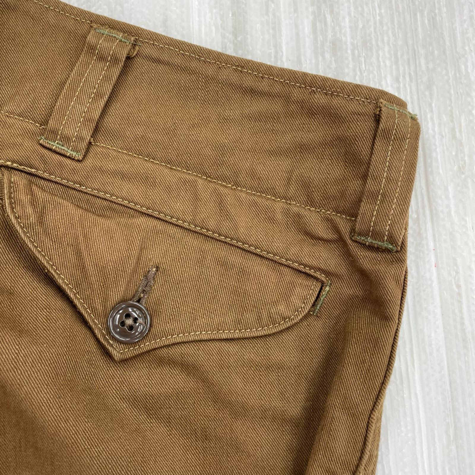 パンツ CIVILIAN EQUIPMENT AVIATORS TROUSERS W32 32 ブラウン
