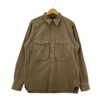 長袖シャツ 1930～1940s STYLE UTILITY GARMENT (16) ブラウン