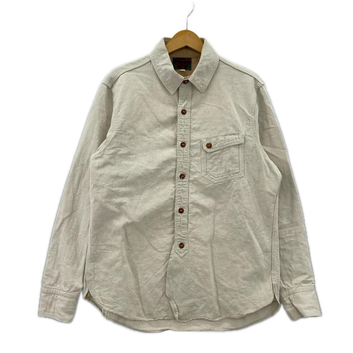 長袖シャツ EXPLORER SHIRT (16) ナチュラル