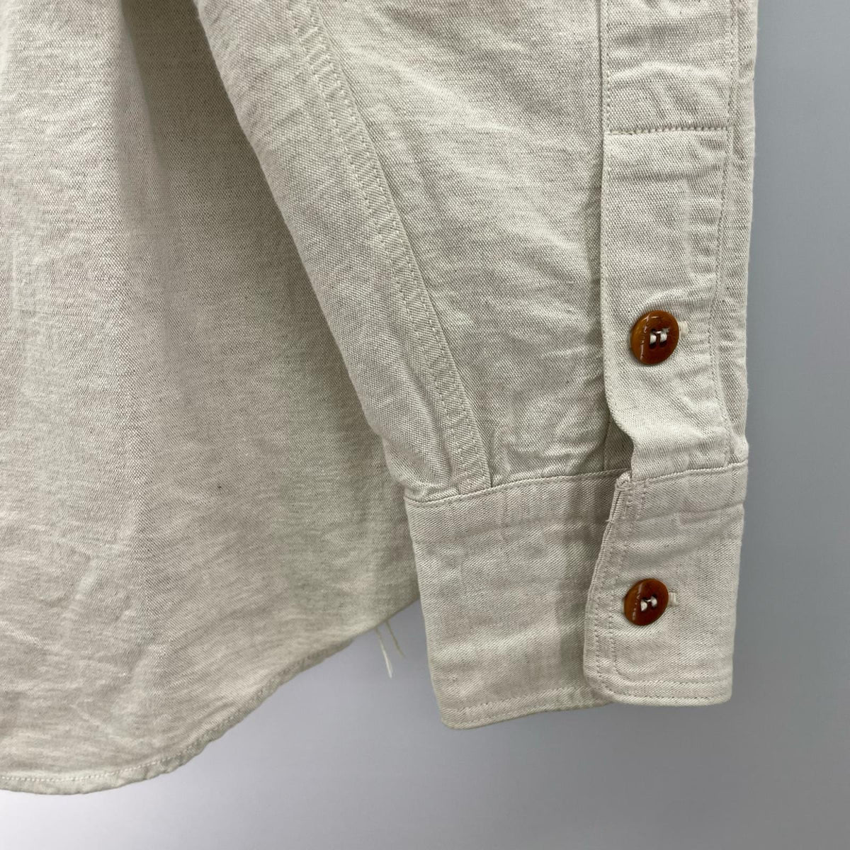 長袖シャツ EXPLORER SHIRT (16) ナチュラル