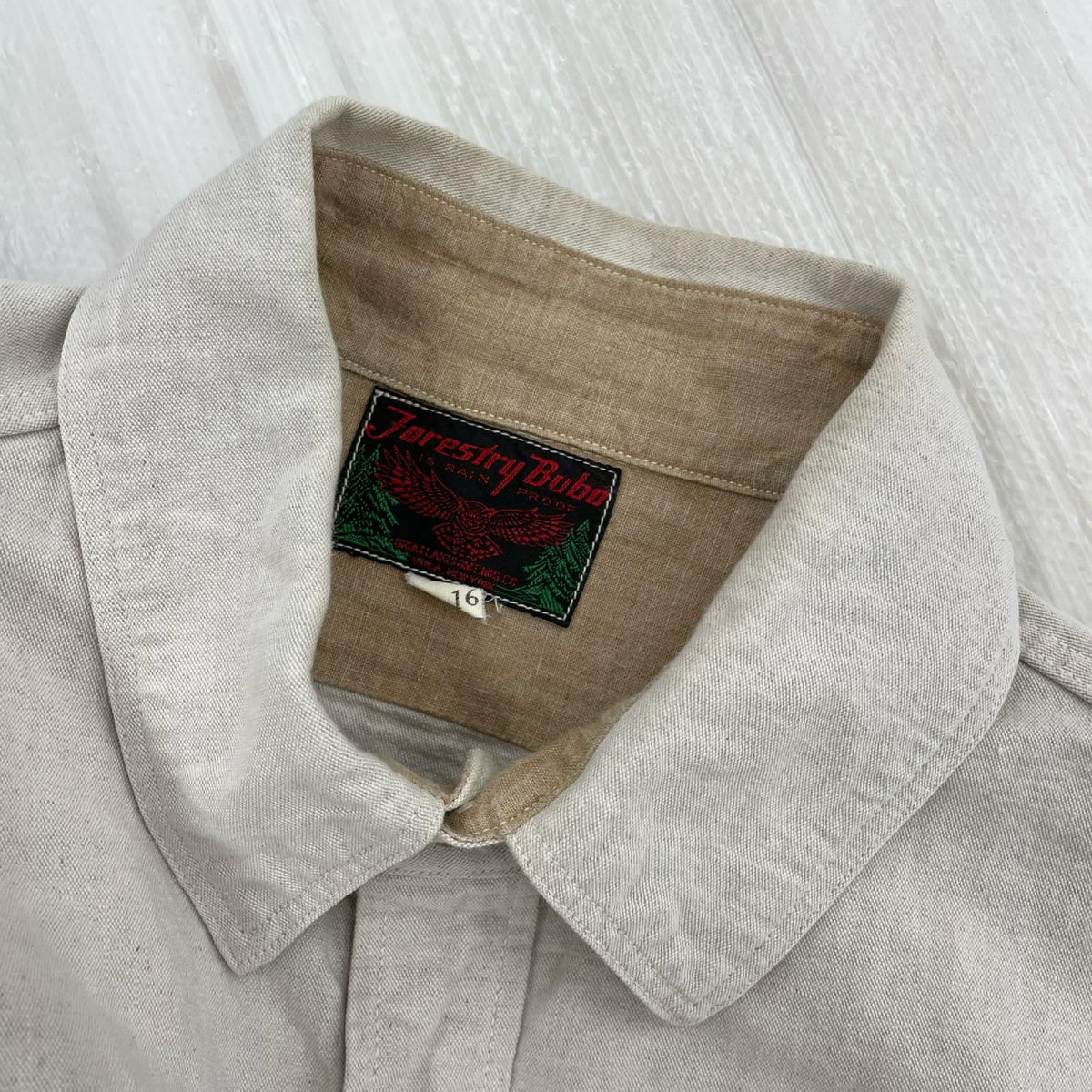 長袖シャツ EXPLORER SHIRT (16) ナチュラル