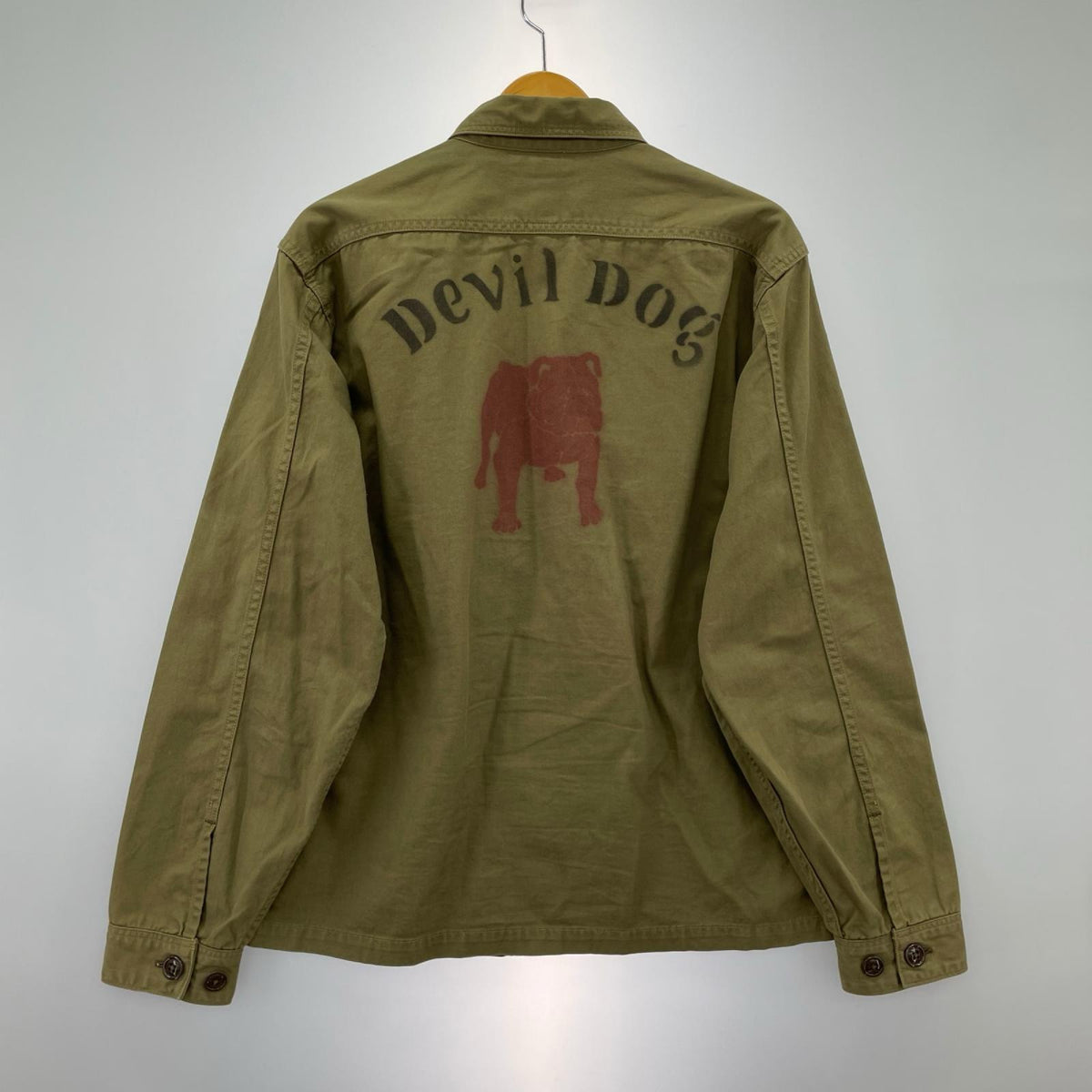 長袖シャツ MILITARY UTILITY SHIRTS USMC DEVIL DOG