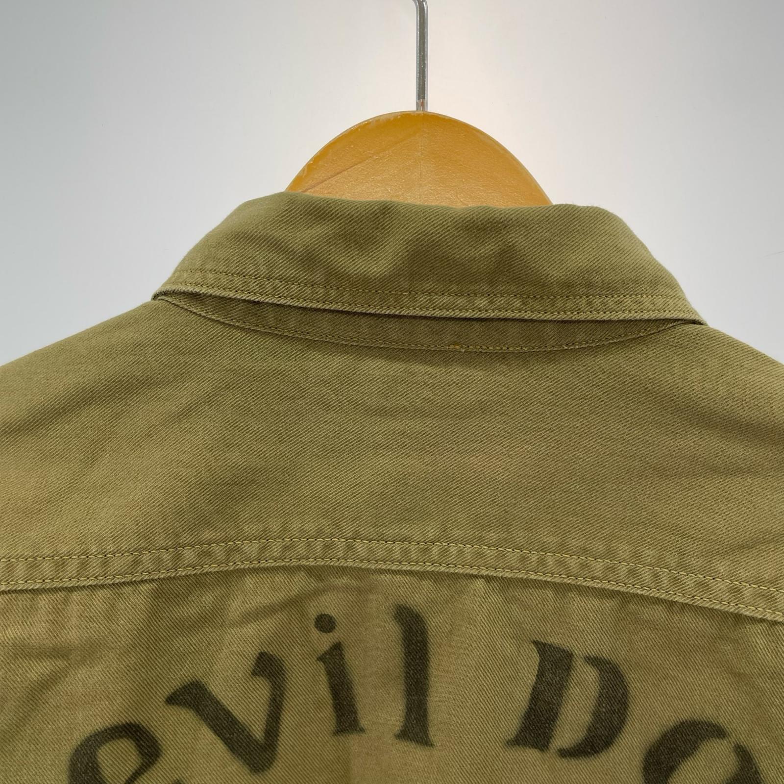 長袖シャツ MILITARY UTILITY SHIRTS USMC DEVIL DOG