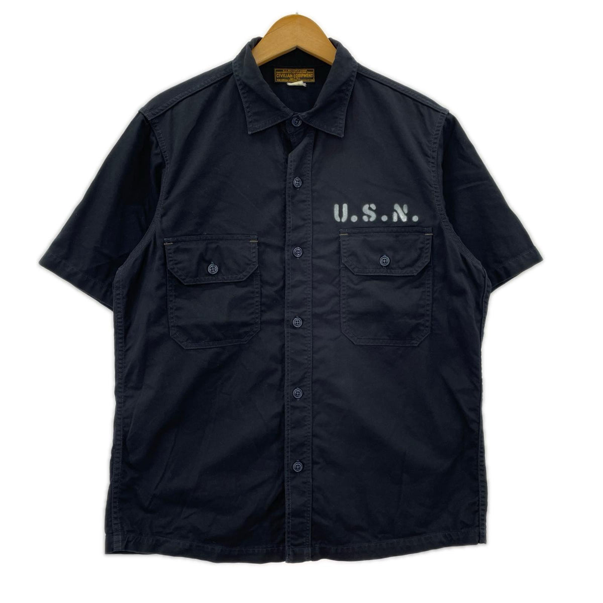 半袖シャツ MILITARY UTILITY S/S SHIRT 2123016 (16) ブラック