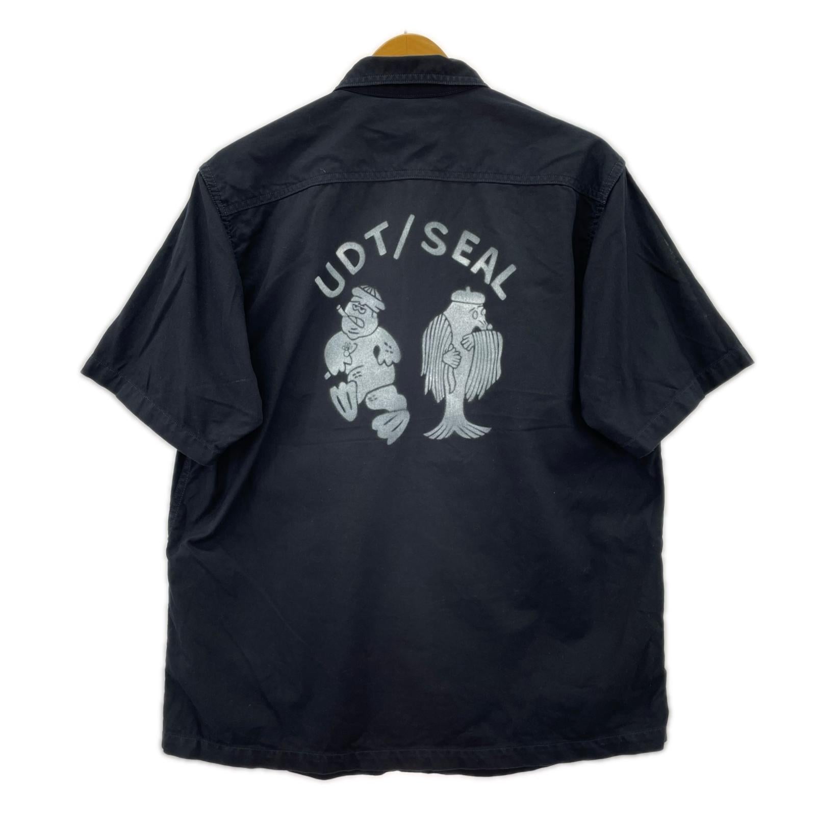 半袖シャツ MILITARY UTILITY S/S SHIRT 2123016 (16) ブラック