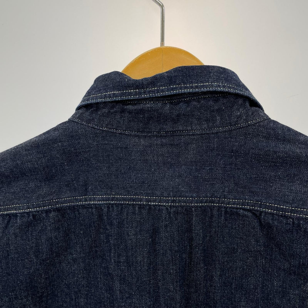 長袖シャツ NEAL 8OZ INDIGO DENIM SHIRT (17)