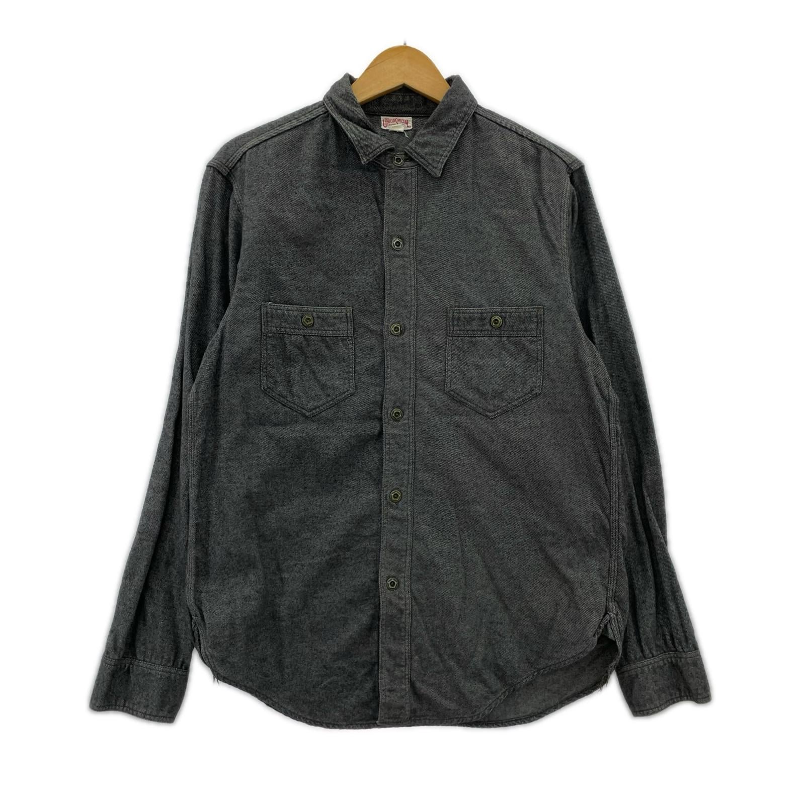 長袖シャツ L/S ワークシャツ (16) グレー グレー