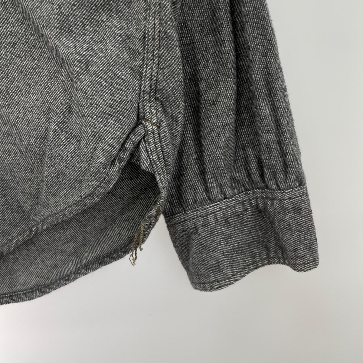 長袖シャツ L/S ワークシャツ (16) グレー グレー