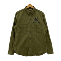 長袖シャツ Mal Ord Blystone MECHANIC SHIRT (15) カーキ