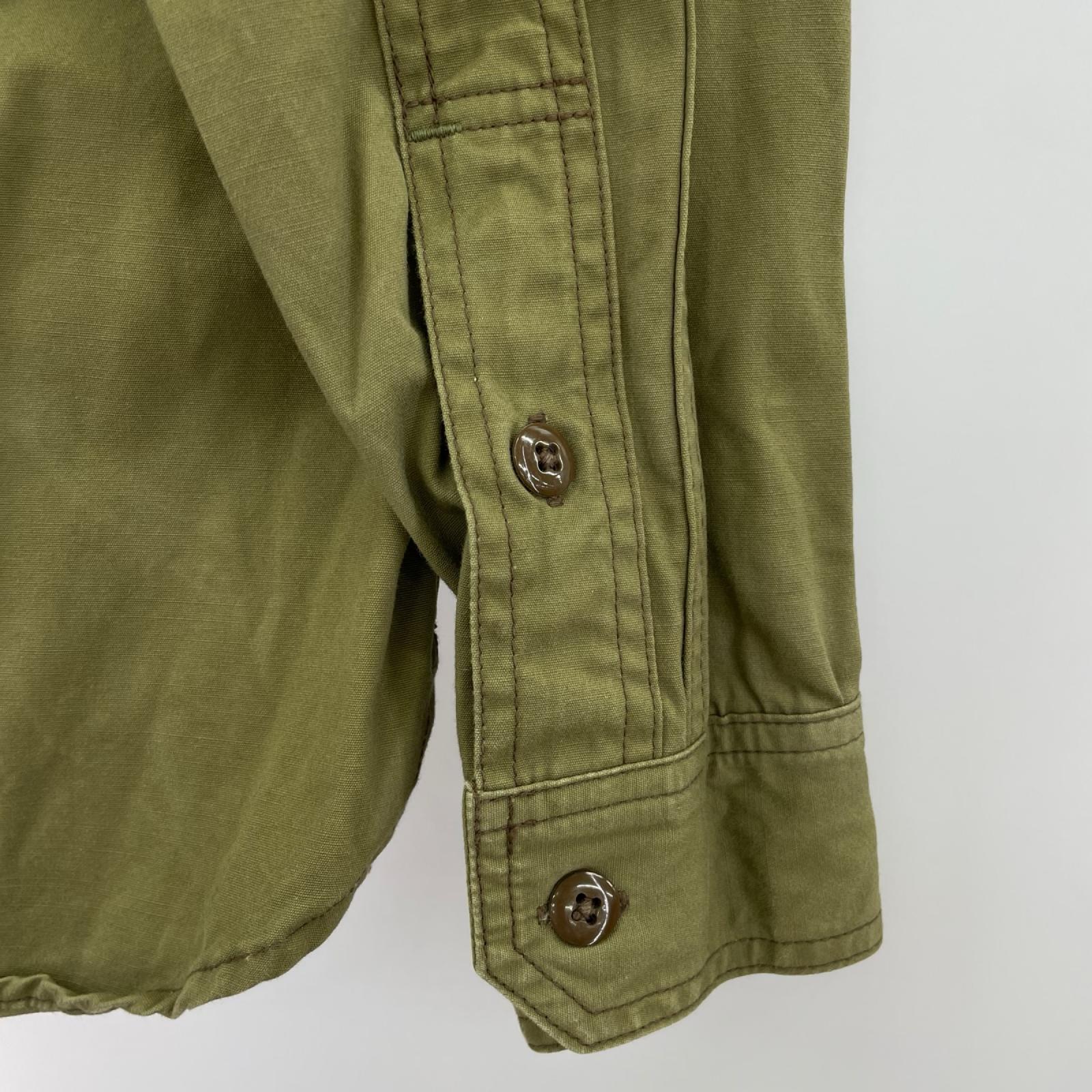 長袖シャツ Mal Ord Blystone MECHANIC SHIRT (15) カーキ