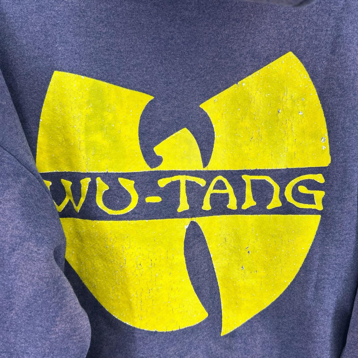 半袖Ｔシャツ WU-TANG CLAN 袖ﾌﾟﾘﾝﾄ 両面ﾛｺﾞ 紫 (M) M パープル