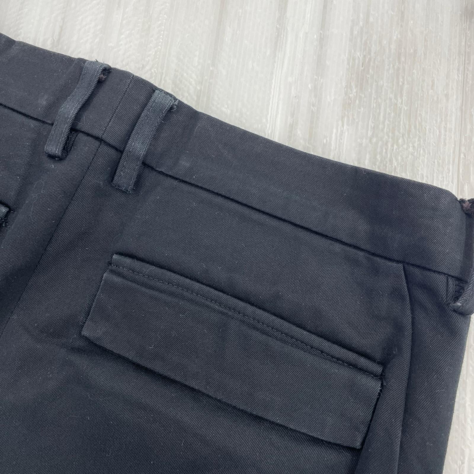 パンツ 14AW WIDE CROPPED ﾌﾞﾗｯｸ (2) 2 ブラック