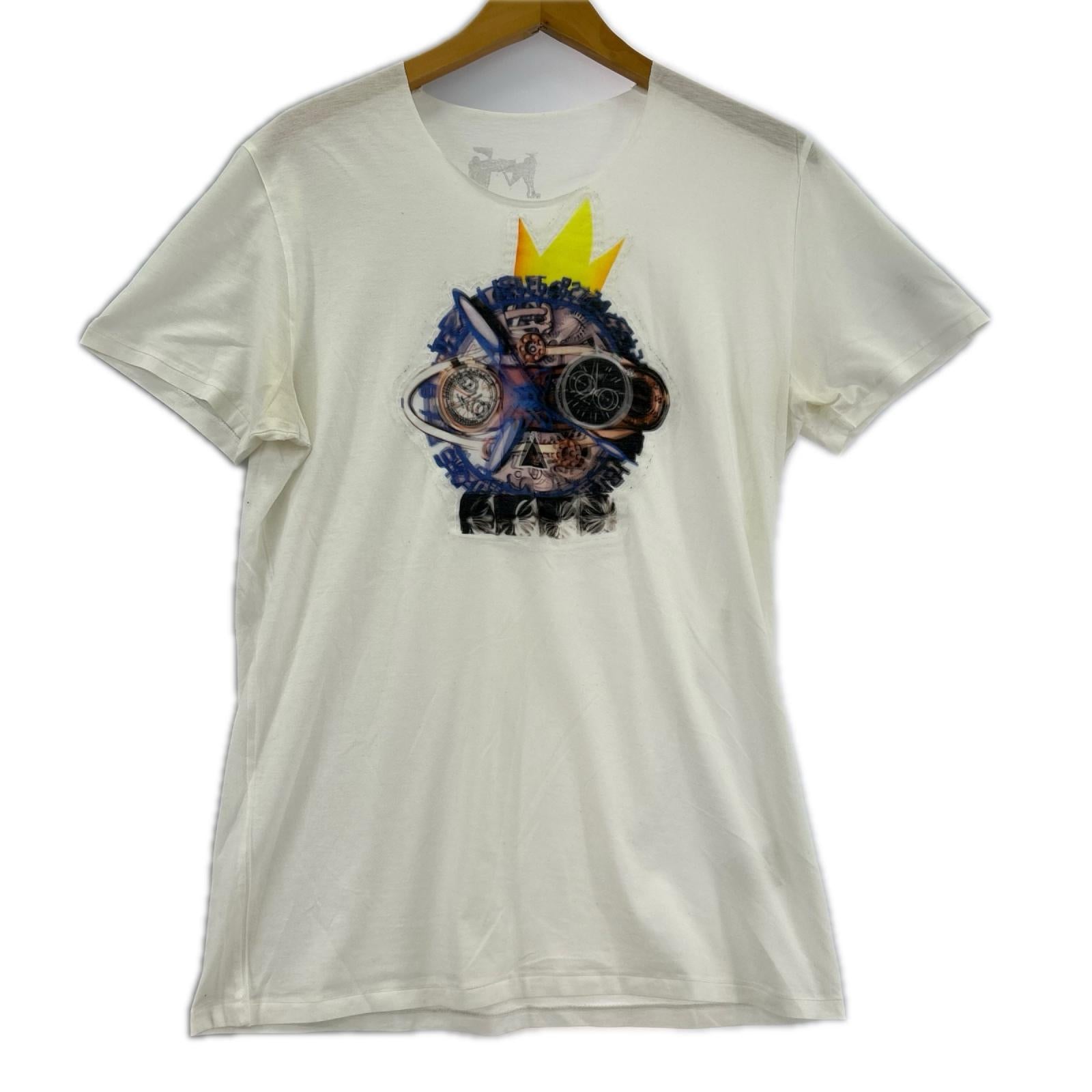 半袖Ｔシャツ ｸﾗｳﾝｽｶﾙｸﾞﾗﾌｨｯｸ 白 (M) M ホワイト