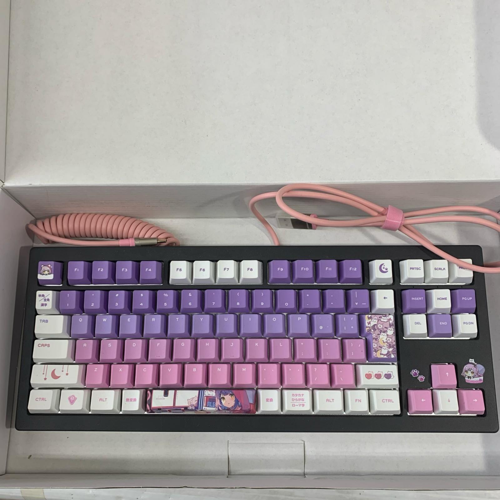 ぶいすぽ 紫宮 るな ゲーミングキーボード 紫宮るな　ゲーミングキーボード フィギュア/グッズ
