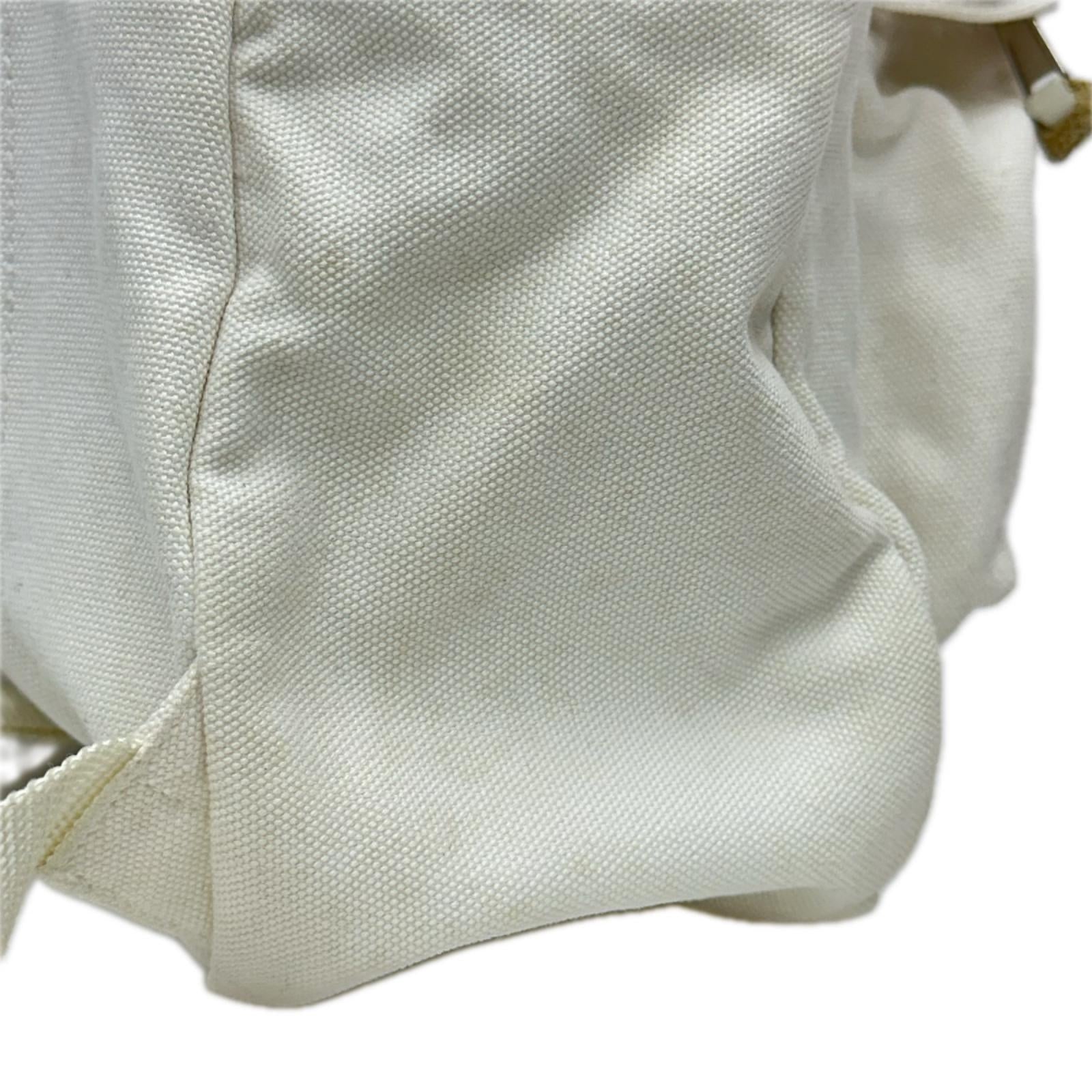 リュック・デイパック 20AW Canvas Backpack WHT ホワイト