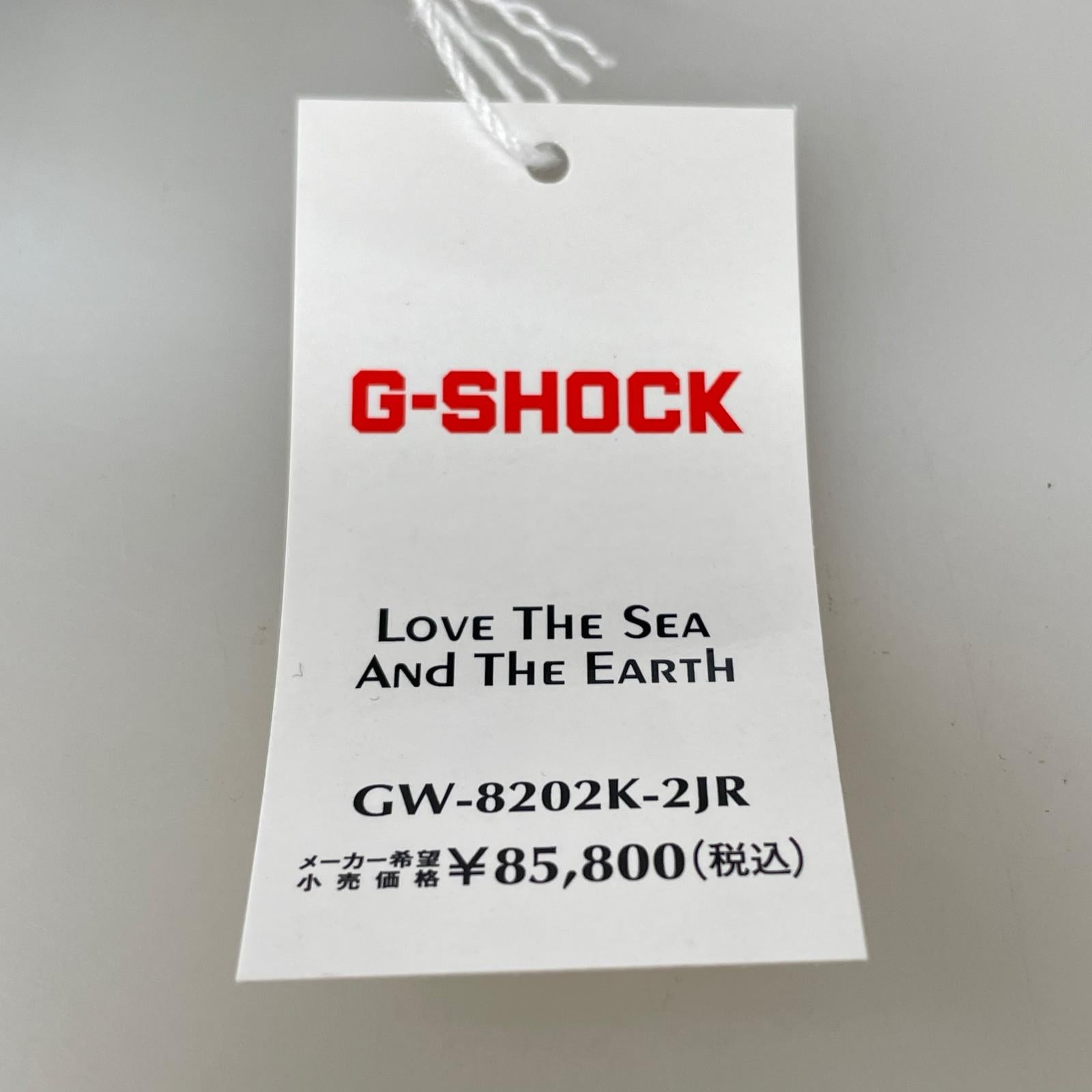 腕時計 Love The Sea And The Earth GW-8202K-2JR ブルー