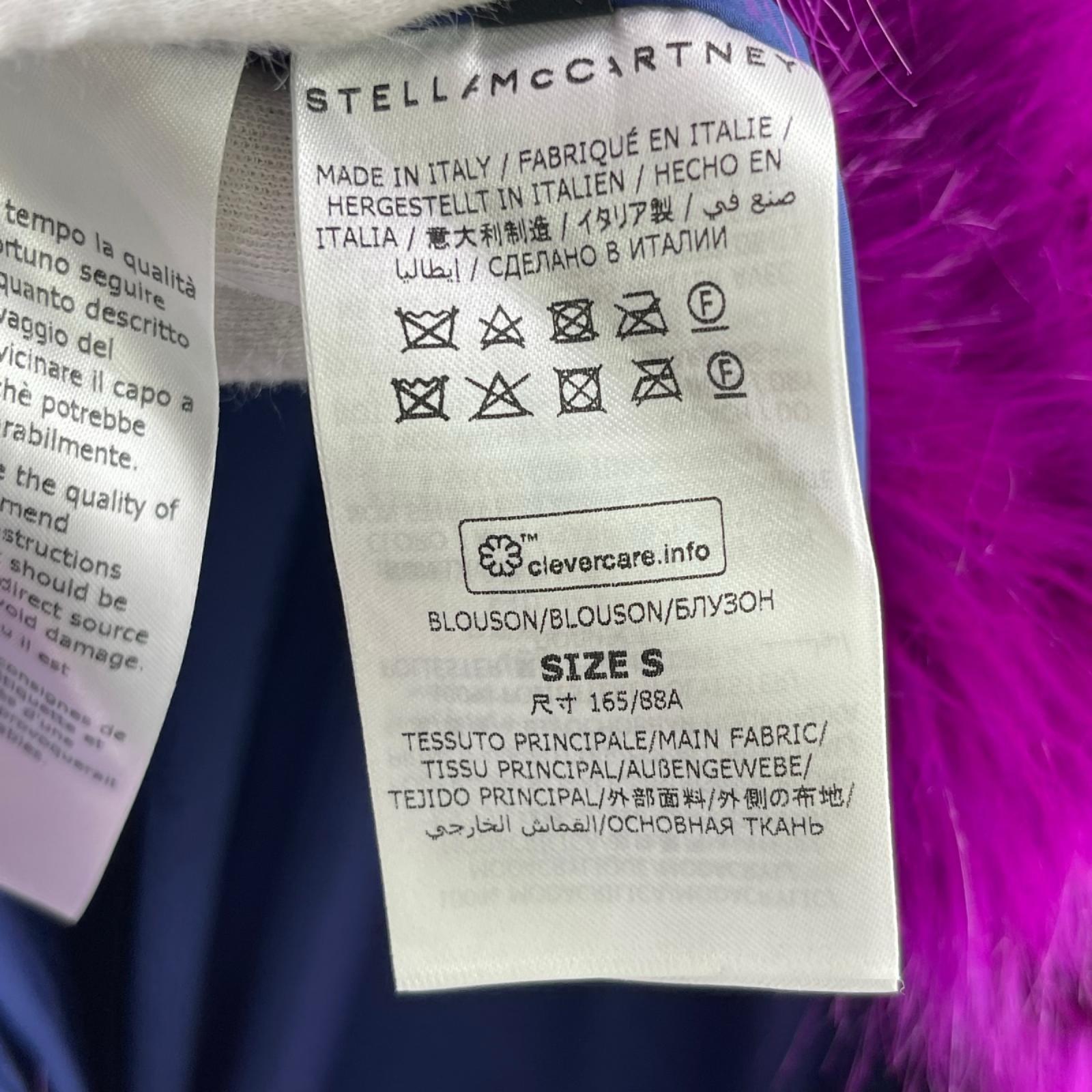 その他トップス STELLA McCARTNEY Adan Hooded Faux Fur Coat 紫 (S) S パープル