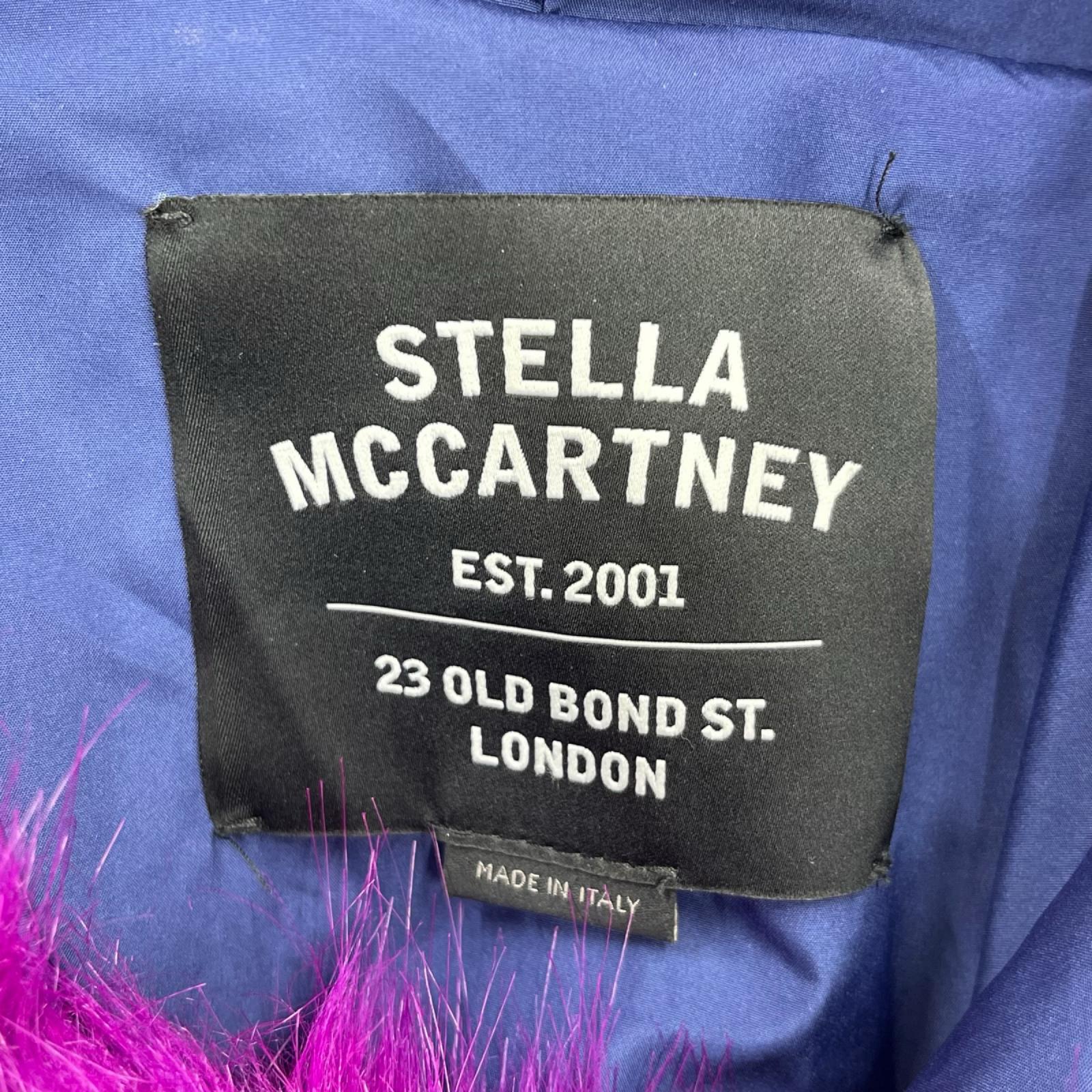 その他トップス STELLA McCARTNEY Adan Hooded Faux Fur Coat 紫 (S) S パープル