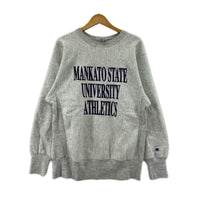 スウェット MANKATO STATE UNIVERSITY REVERSE WEAVE L L グレー