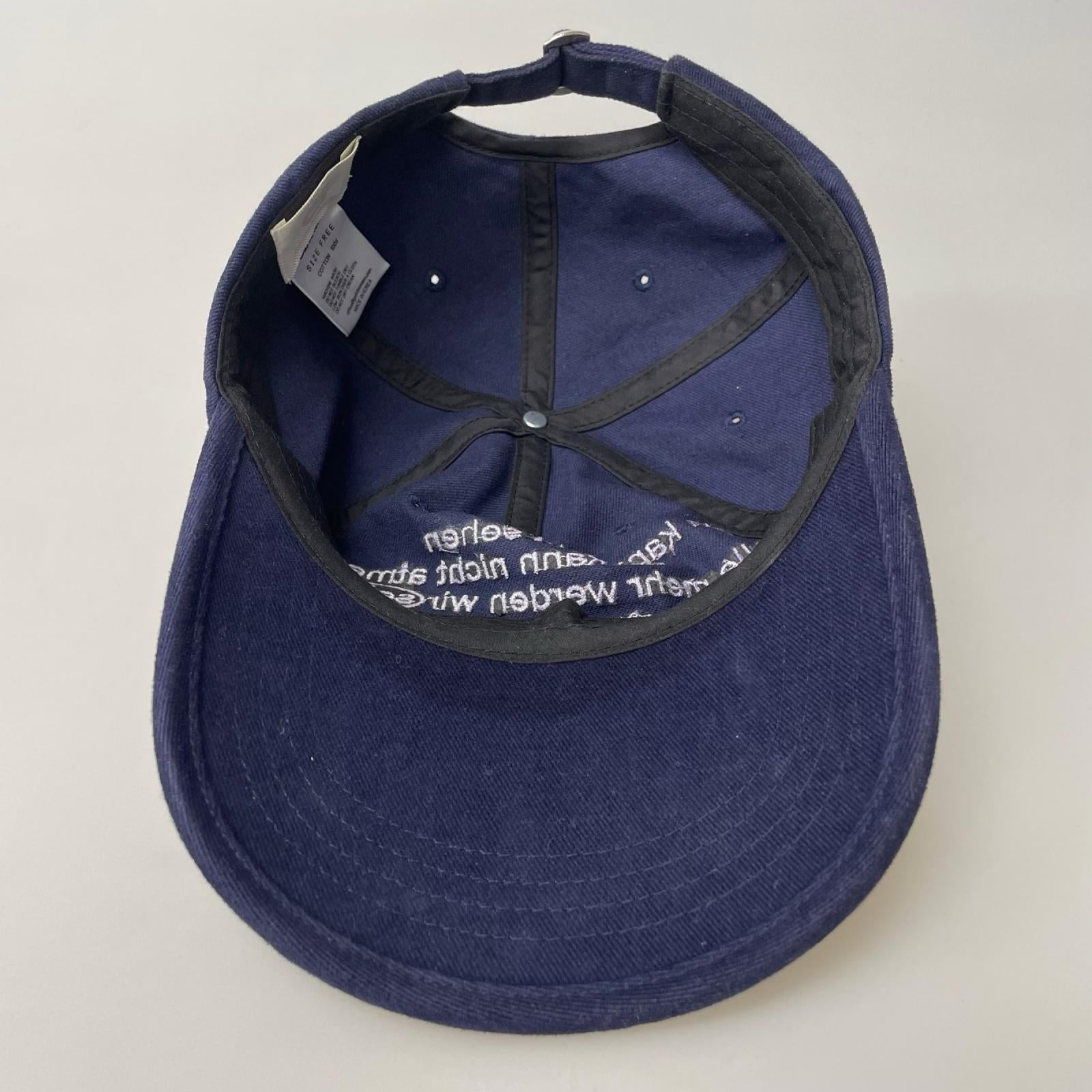 キャップ GADIDANONIEM LUKE/NAVY フリー ネイビー
