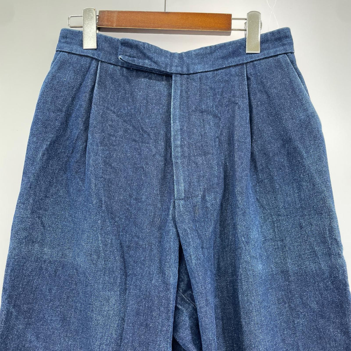 デニムパンツ J.W.Anderson ﾊﾞｷﾞｰﾃﾞﾆﾑﾊﾟﾝﾂ ｲﾝﾃﾞｨｺﾞ 28 ブルー