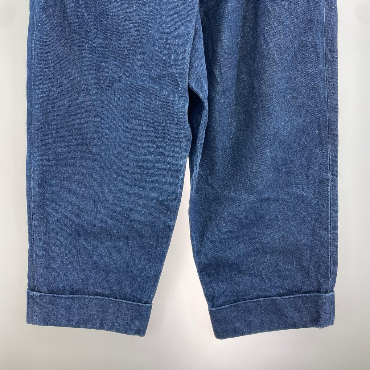 デニムパンツ J.W.Anderson ﾊﾞｷﾞｰﾃﾞﾆﾑﾊﾟﾝﾂ ｲﾝﾃﾞｨｺﾞ 28 ブルー