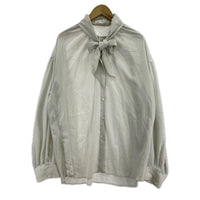 長袖シャツ 22SS GATHER BOW COLLAR SHIR 46