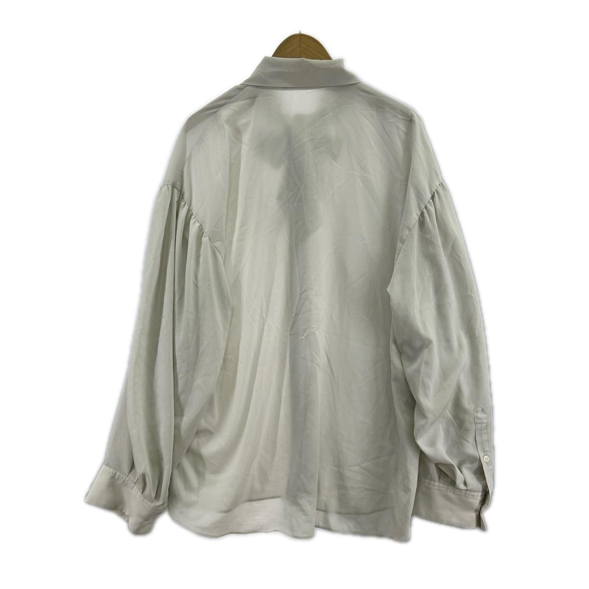長袖シャツ 22SS GATHER BOW COLLAR SHIR 46