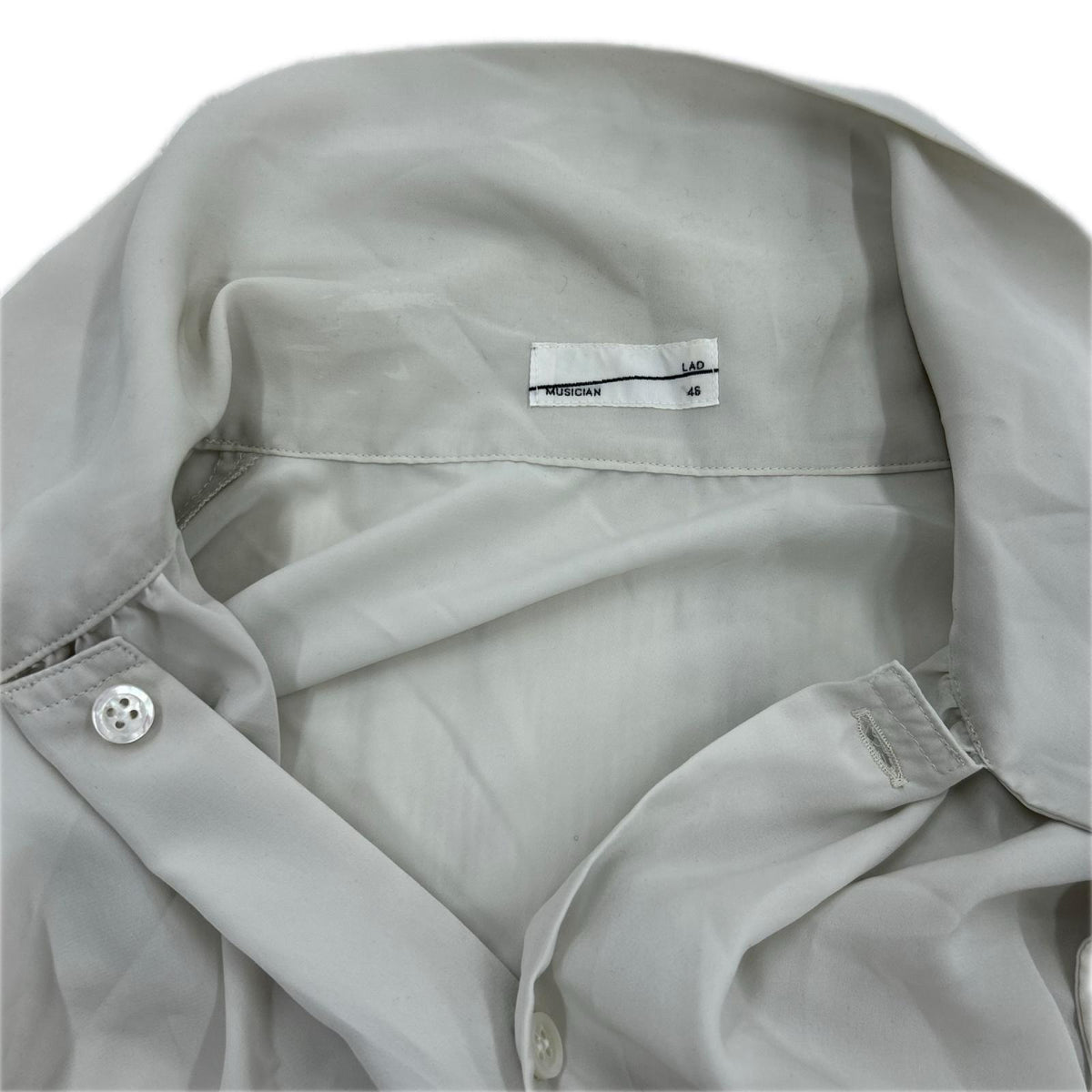 長袖シャツ 22SS GATHER BOW COLLAR SHIR 46