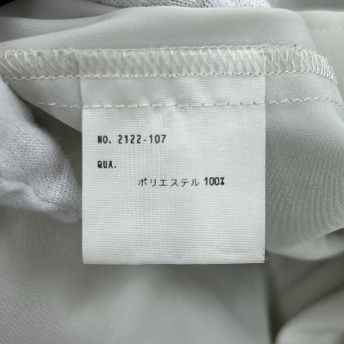長袖シャツ 22SS GATHER BOW COLLAR SHIR 46