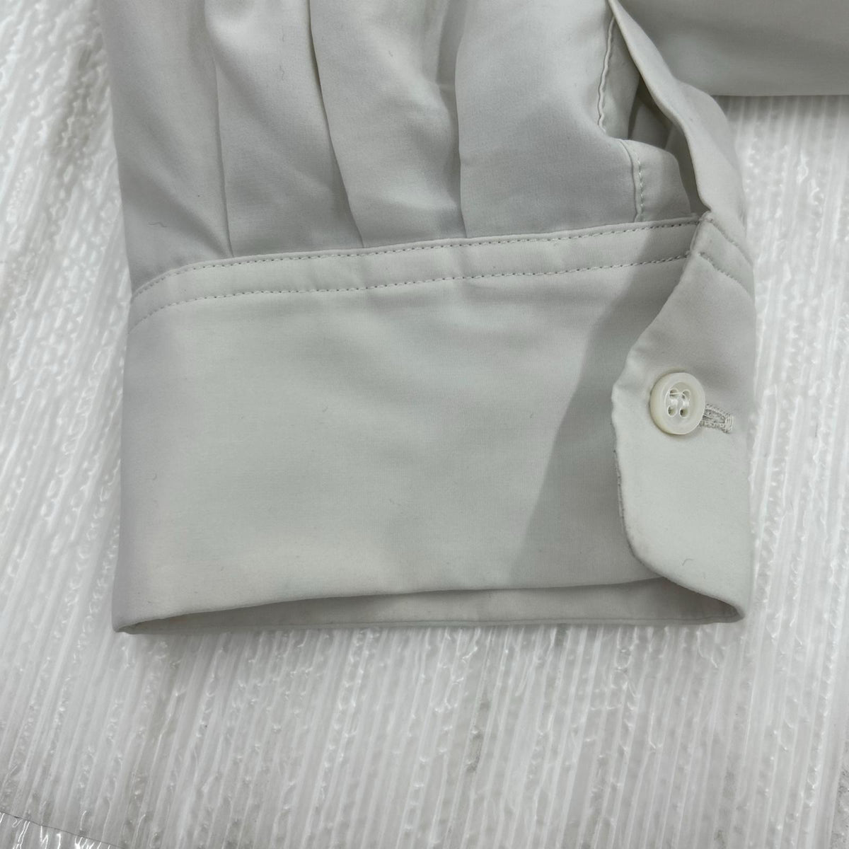 長袖シャツ 22SS GATHER BOW COLLAR SHIR 46