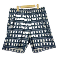 ショートパンツ Grid Soccer Short M 白 紺 M
